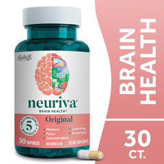 Neuriva Original capsules closeup demonstrating convenient daily use.