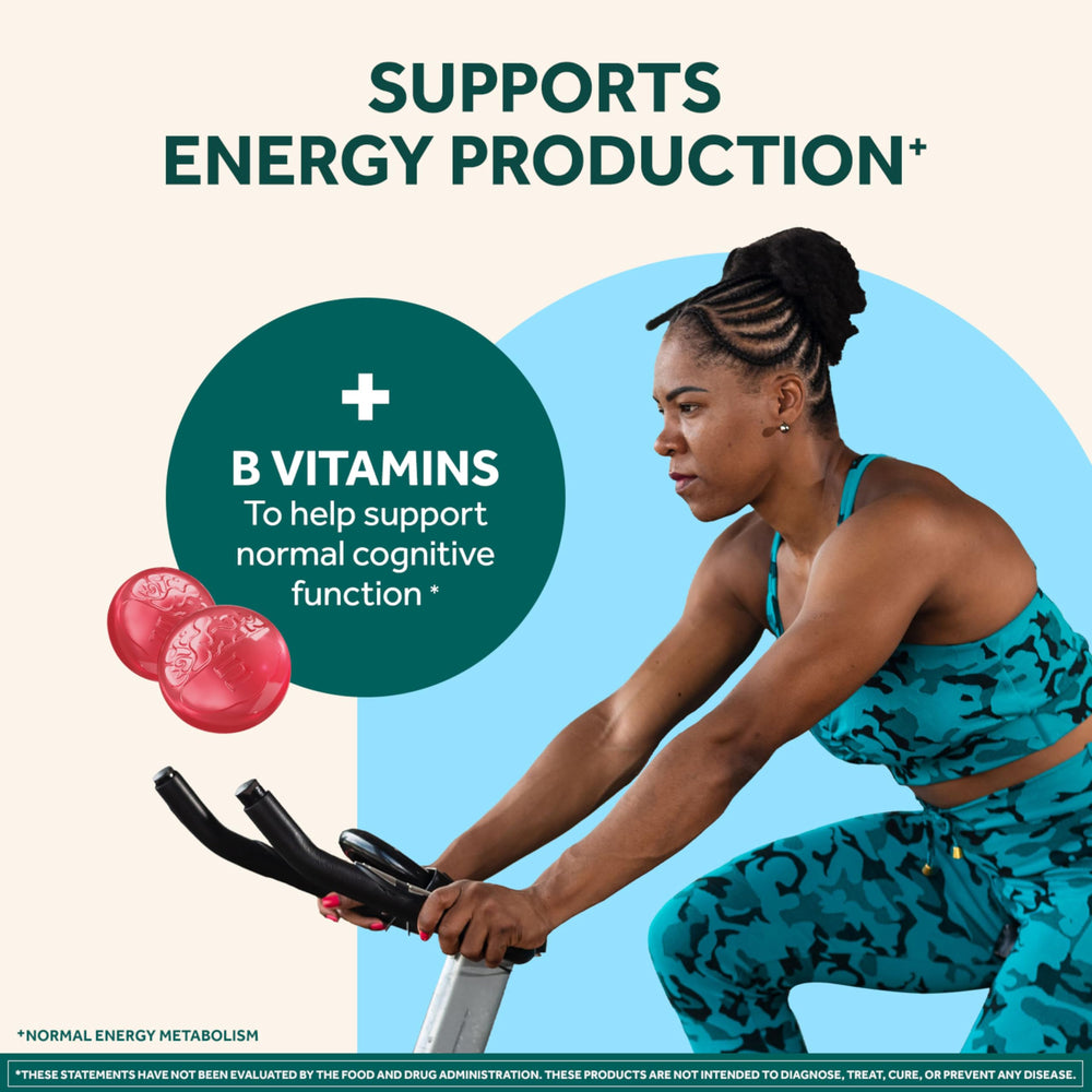 NEURIVA Plus B6 and B12 symbol communicates energy metabolism support