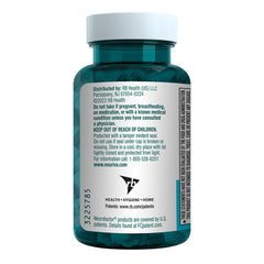 NEURIVA Plus bottle pouring capsules illustrating an easy daily bedtime routine.