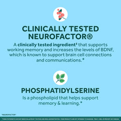 NEURIVA Plus plant-sourced phosphatidylserine highlights memory and learning support
