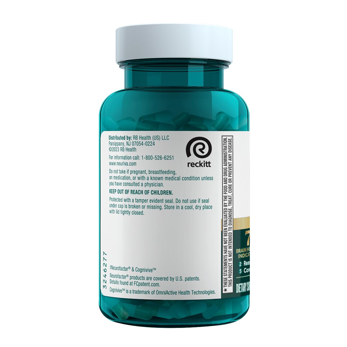 Two-bottle NEURIVA Ultra Decaf pack displayed for daily routine planning.