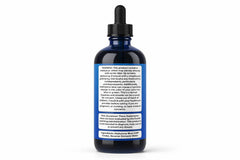 Neuro Blue 2% tincture front label for USP-grade formula aiding focus.