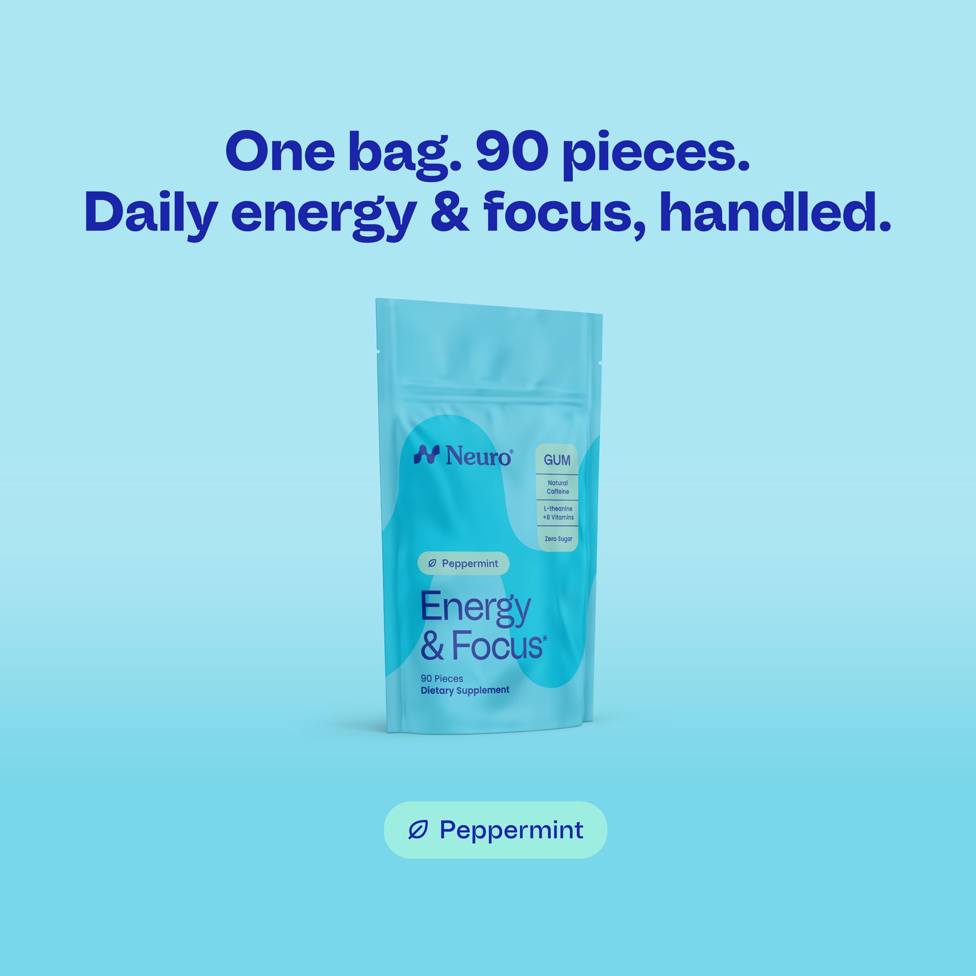 Neuro Energy Pack Open on desk ready for a quick pick-me-up