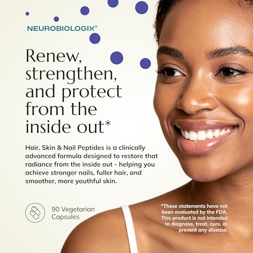 Neurobiologix biotin collagen peptides capsules for daily beauty nutrition.