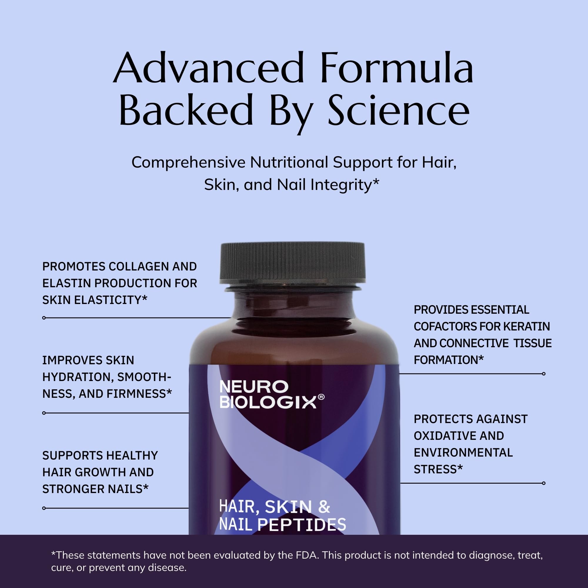 Neurobiologix dairy-free icon indicating allergen-friendly supplement.