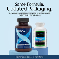Neurobiologix Glutathione Ultra capsules for easy daily supplementation