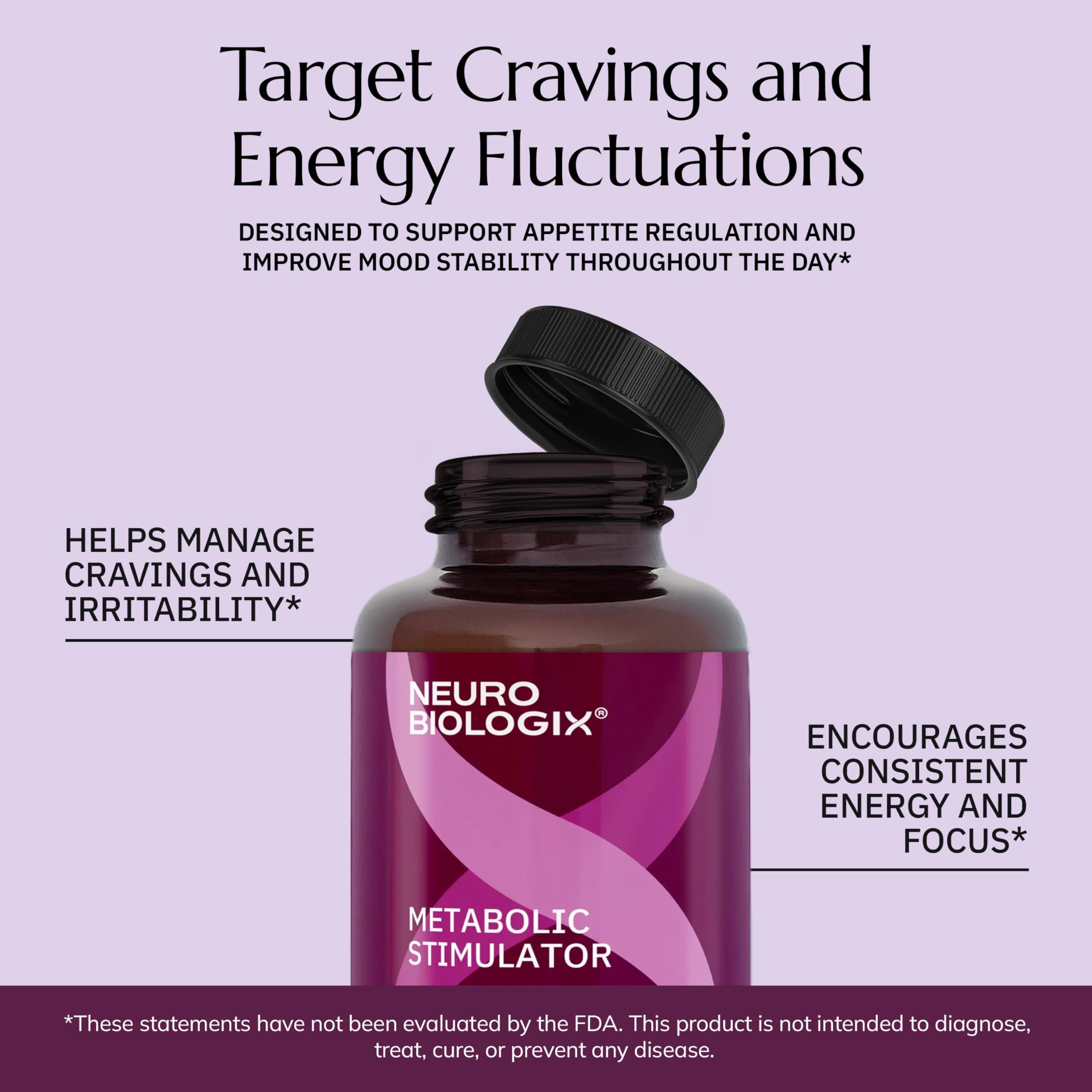 Ingredient panel highlights Myo-Inositol and chromium picolinate