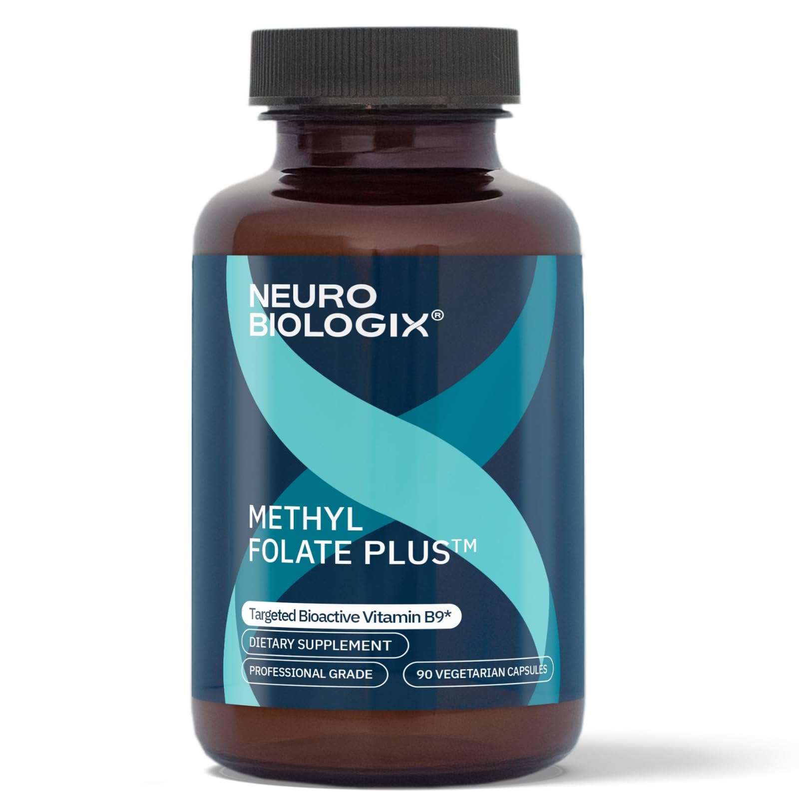 Neurobiologix Methyl Folate Plus bottle for daily wellness