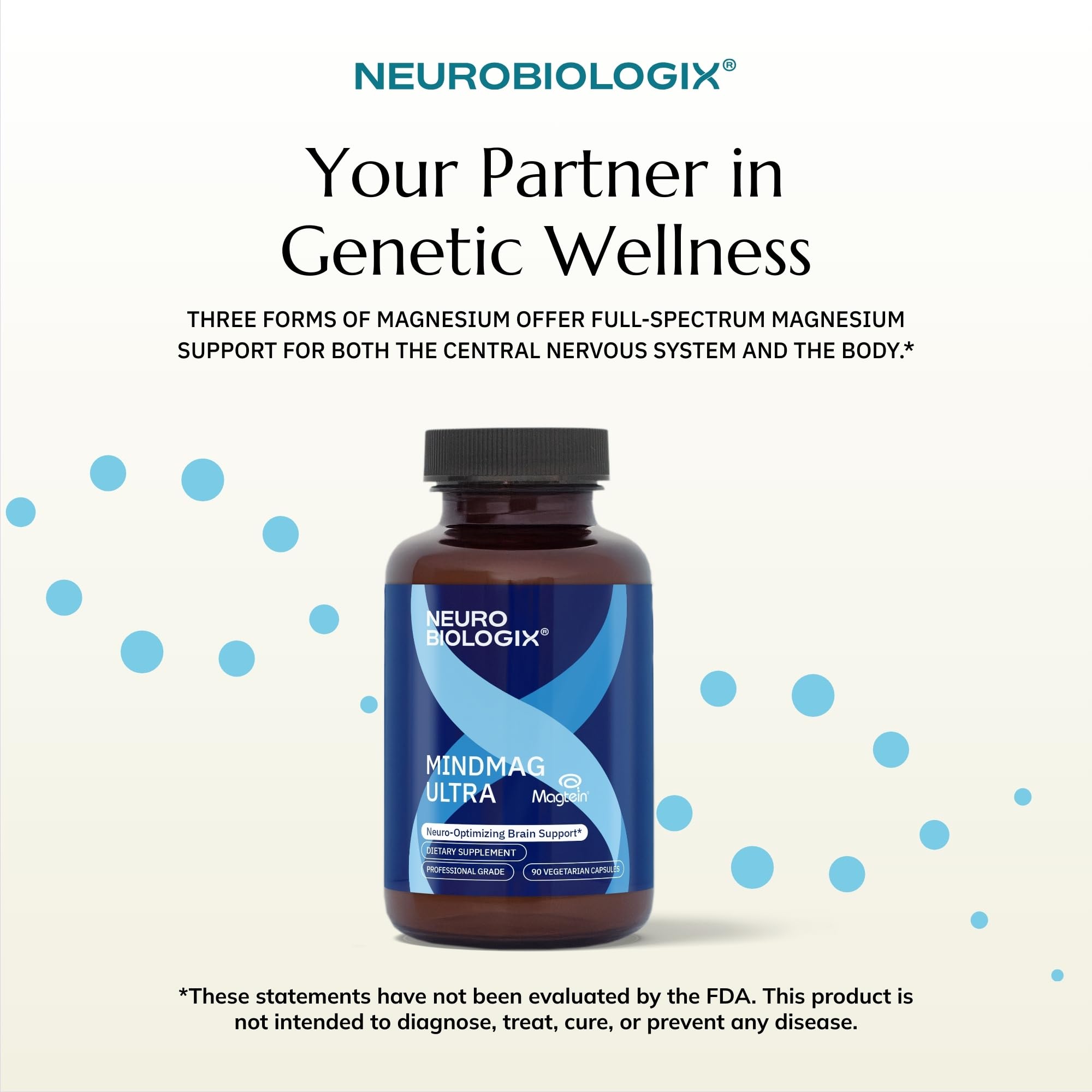 MindMag Ultra bottle on shelf conveys premium supplement experience.