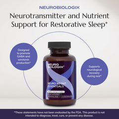 Relaxing night setup with Neuro Night Essentials supporting a calm wind-down.