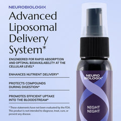 Non-habit forming sleep support messaging on Night Night packaging.