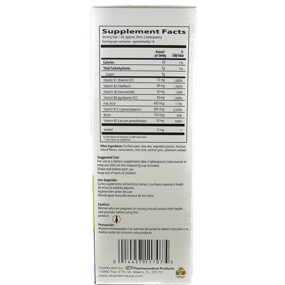 Neurobion B12 Liquid Citrus 2-pack packaging for convenience and value