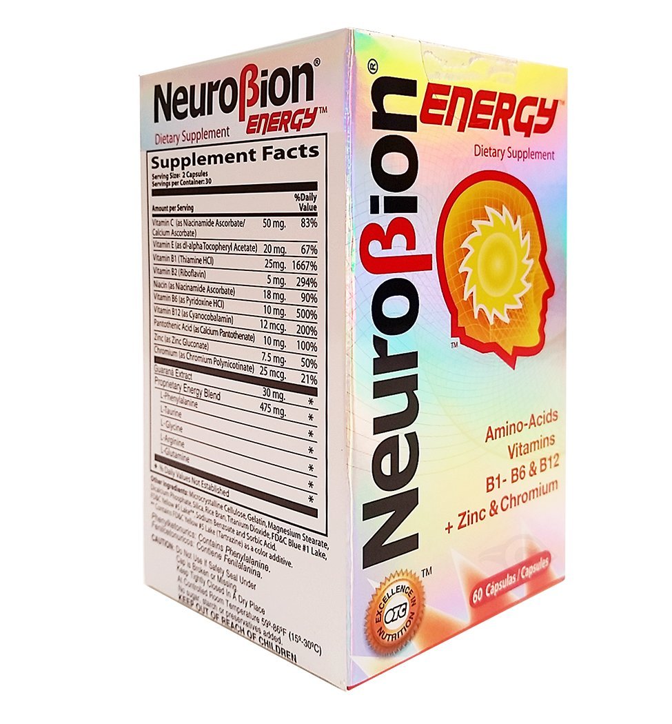 Neurobion capsules shown for convenient daily use during busy mornings.