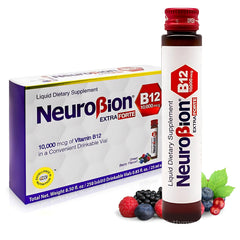 Neurobion Extra Forte B12 vial compact for on-the-go use