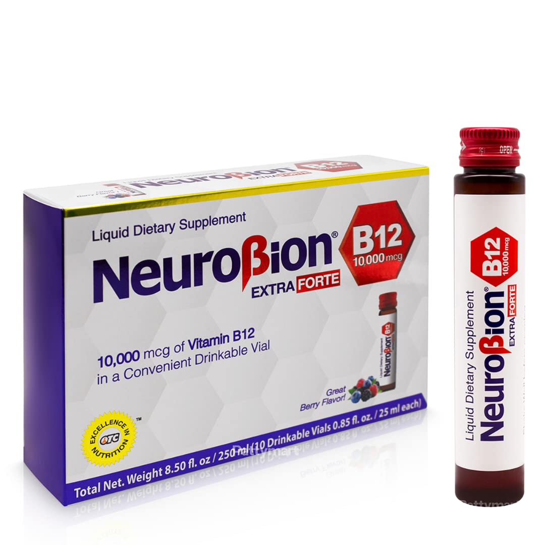 Neurobion sleek bottle design for everyday energy routine