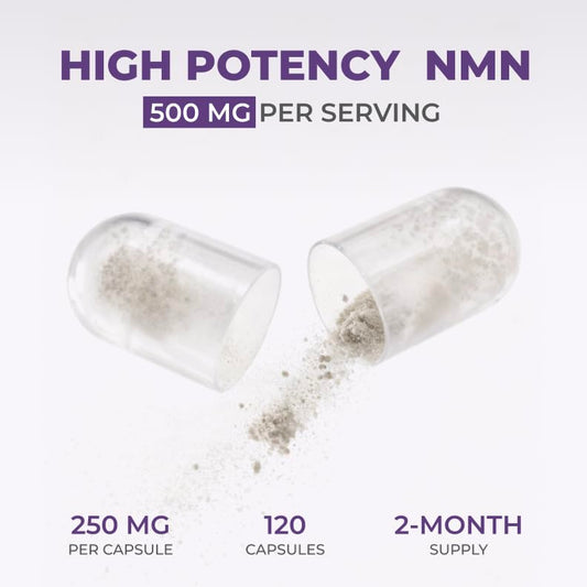 Capsules close-up displaying high-purity Beta NMN for daily use
