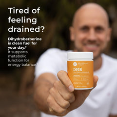 Neurogan DHB capsules pour showing convenient daily intake.