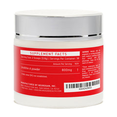 Neurogan Urolithin A Powder scoop ready to mix for convenient daily wellness.