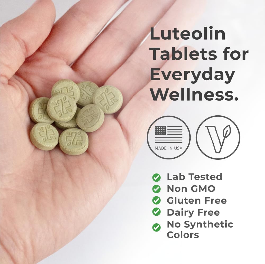 Neurogan Luteolin third-party lab certificate shows potency and safety.