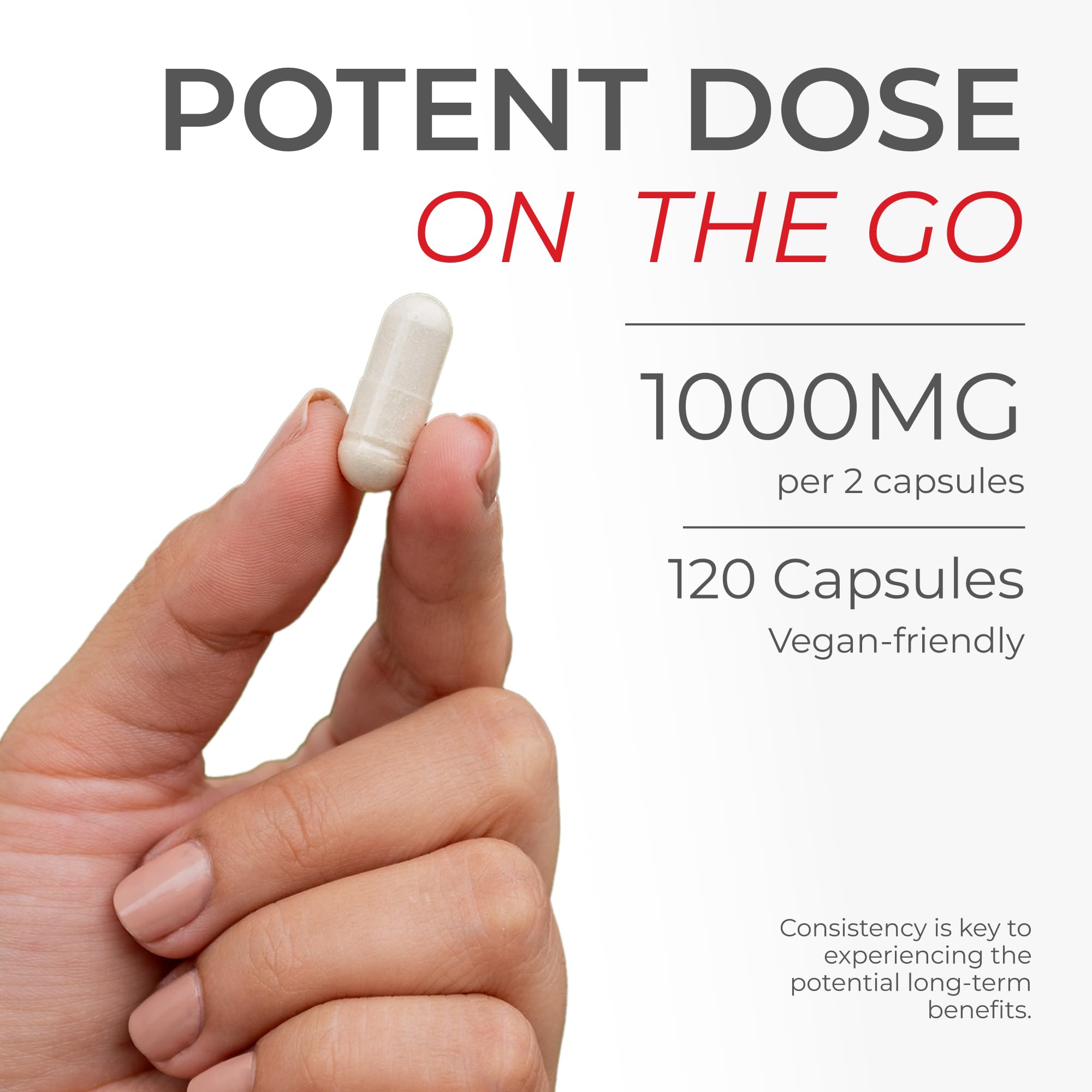 Poured Neurogan Urolithin A PRO capsules illustrating convenient daily dosing.