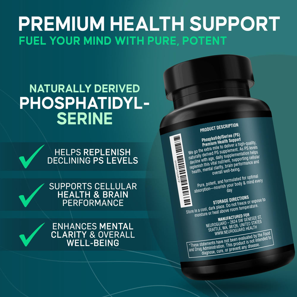 NeuroGuard sunflower lecithin ingredient panel signals soy-free formulation