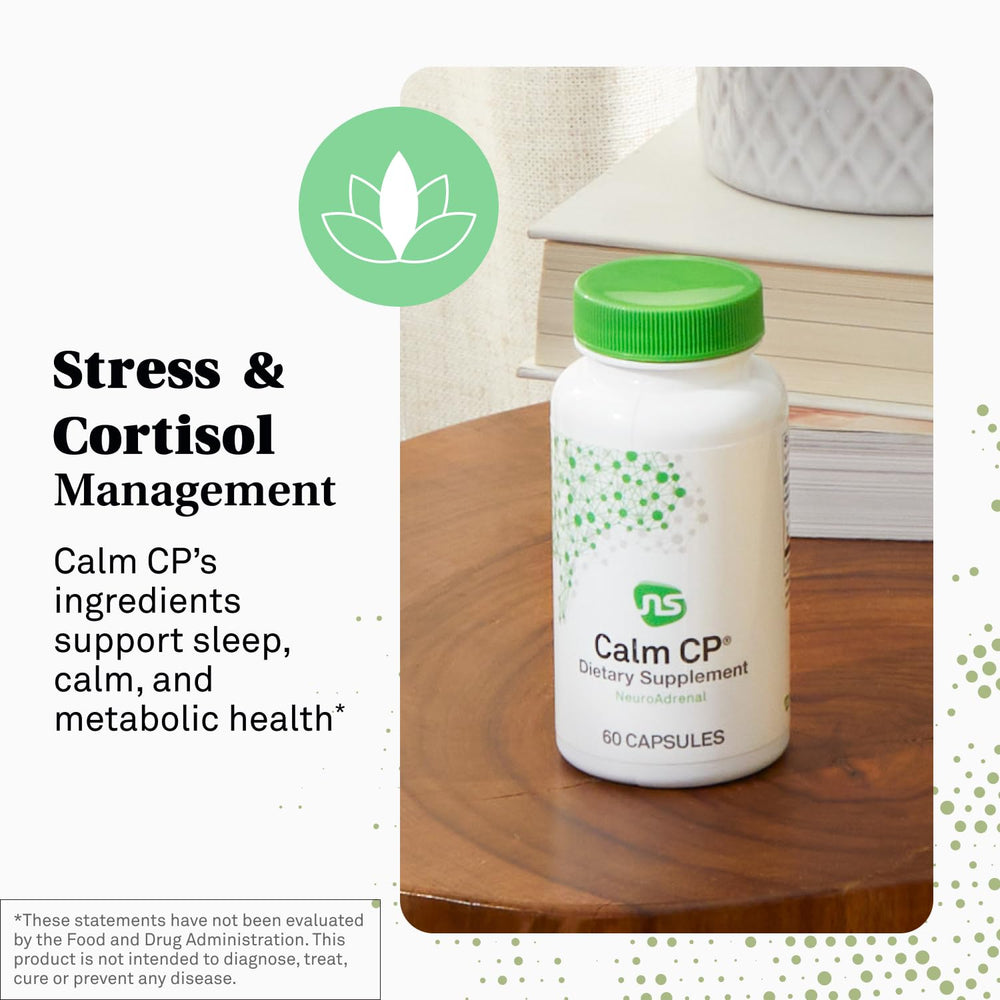 NeuroScience Neuro Adrenal capsules viewed for convenient cortisol balance.