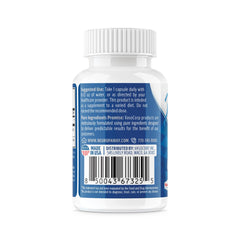 NeuropAWAY Elements acid-resistant capsules on packaging label detailing third-party testing.