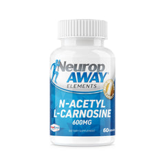 NeuropAWAY Elements bottle front for steady energy and focus.