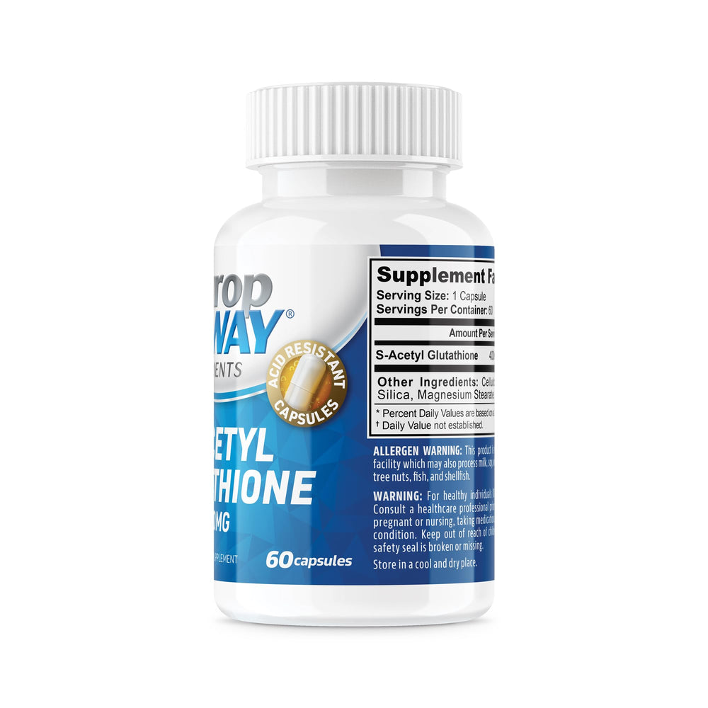 NeuropAWAY Elements capsules on white background ready for daily use.