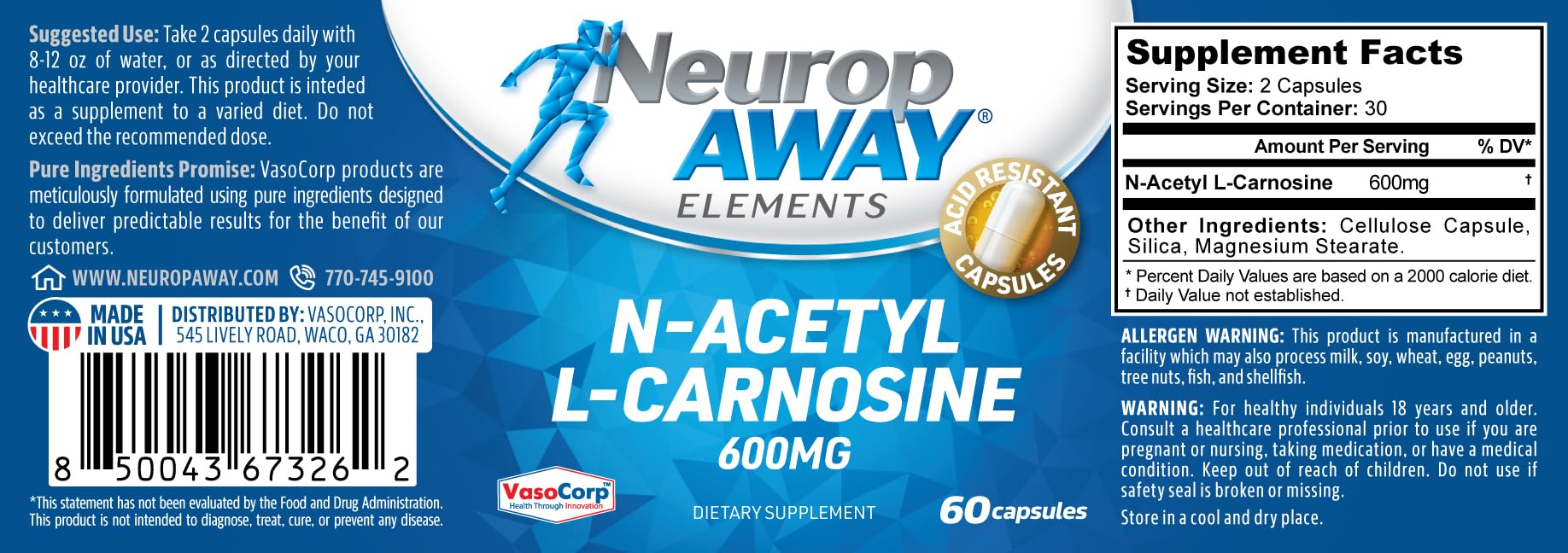 NeuropAWAY Elements gym-use scene suggesting endurance support.