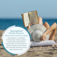 Neuroptene optic nerve health concept visual conveying nourishment for vision