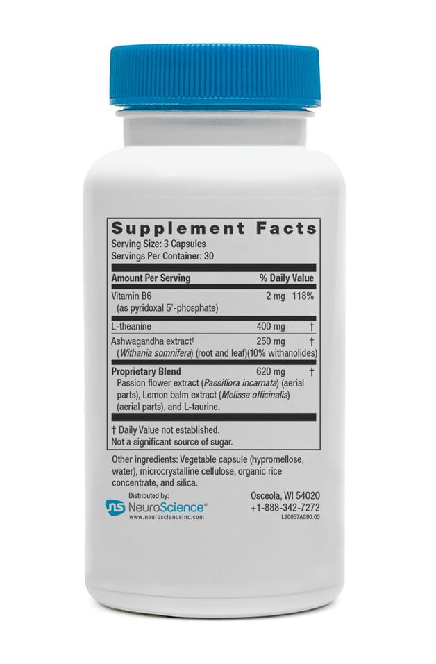 Neuroscience Alpha GABA relaxed morning to evening—supports emotional balance throughout the day.
