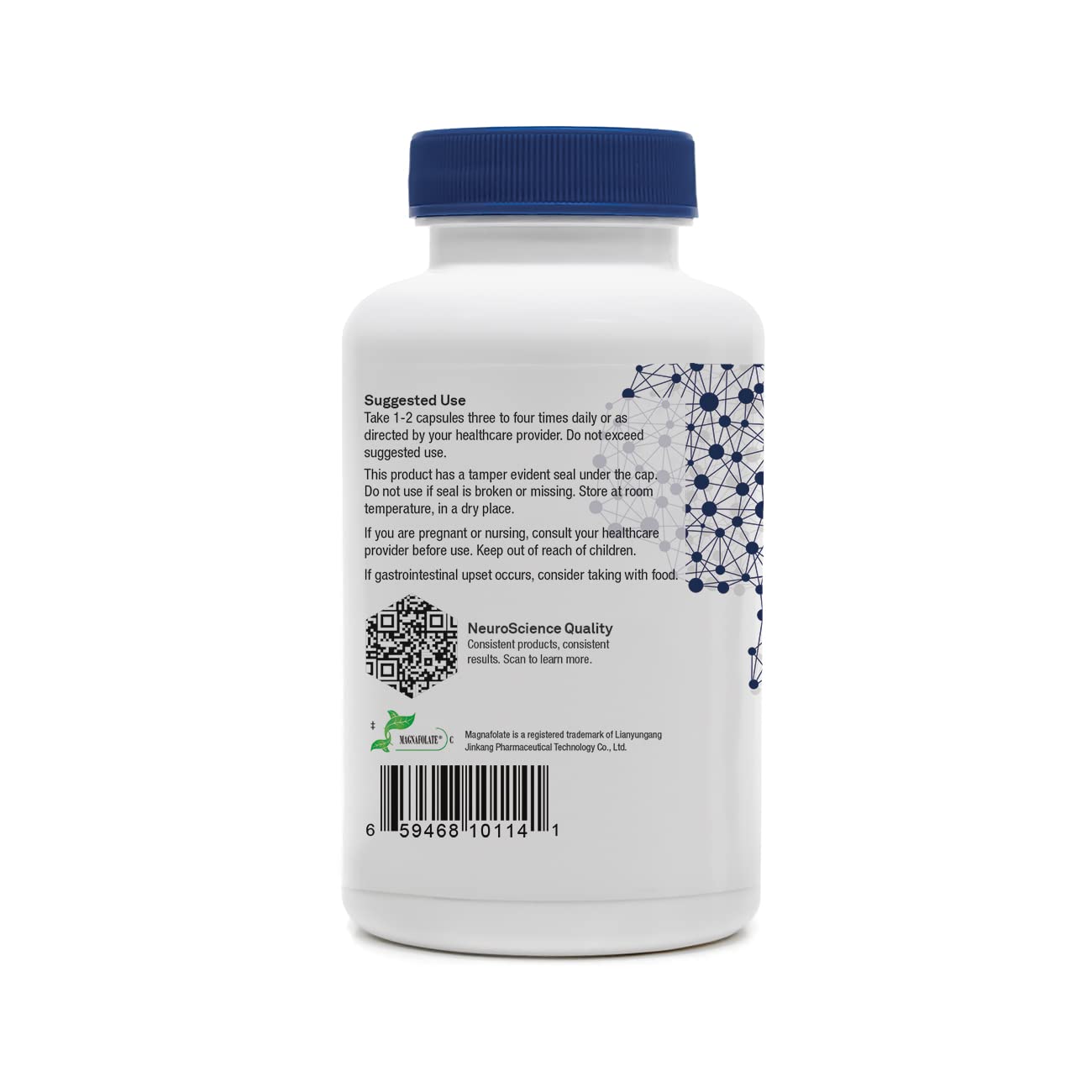 NeuroScience Calm G bottle being poured for easy daily dosing