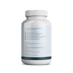 NEUROSMILE daily-dose setup with a glass of water suggests routine intake.