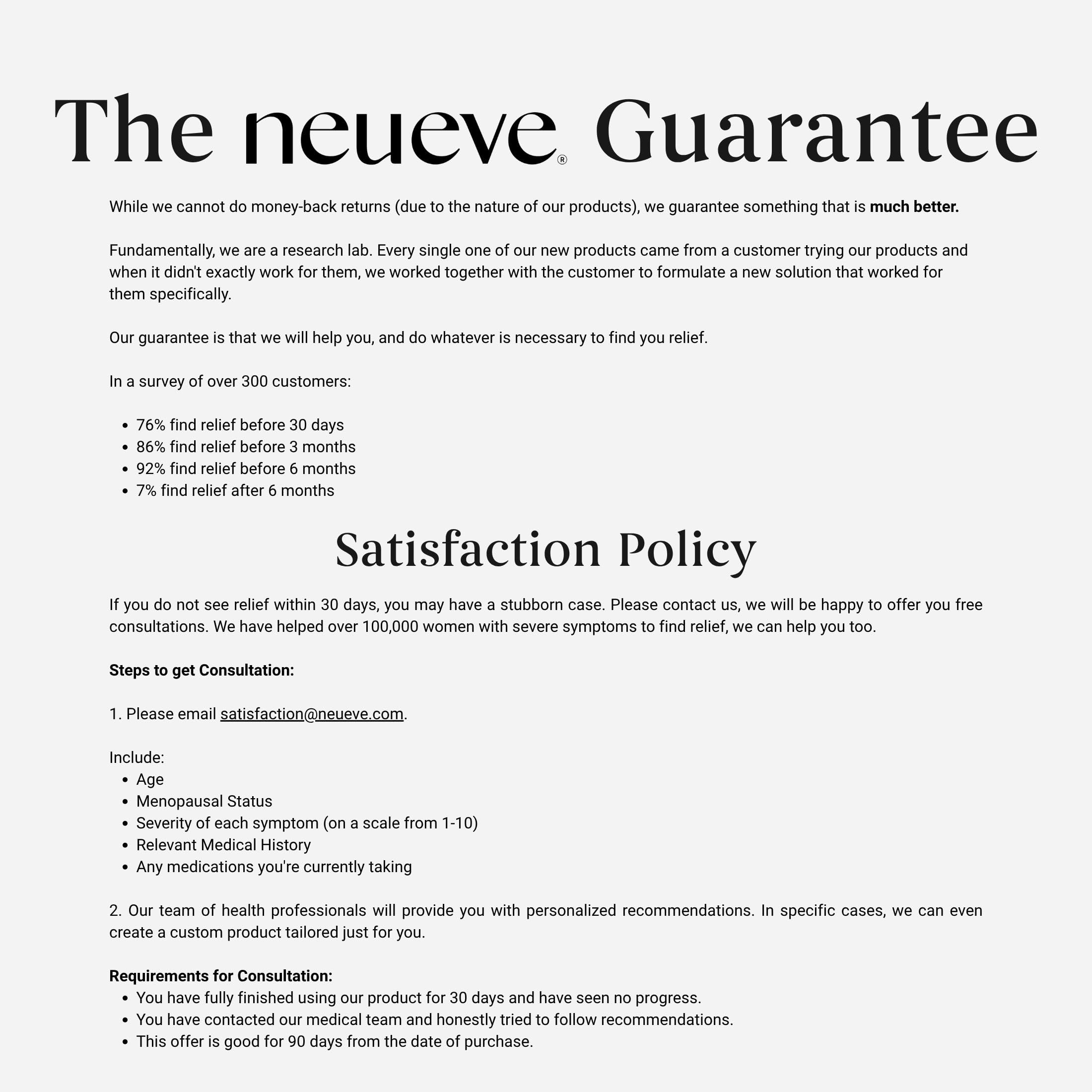 NeuEve CV Ease discreet pouch display for on-the-go CV self-care.