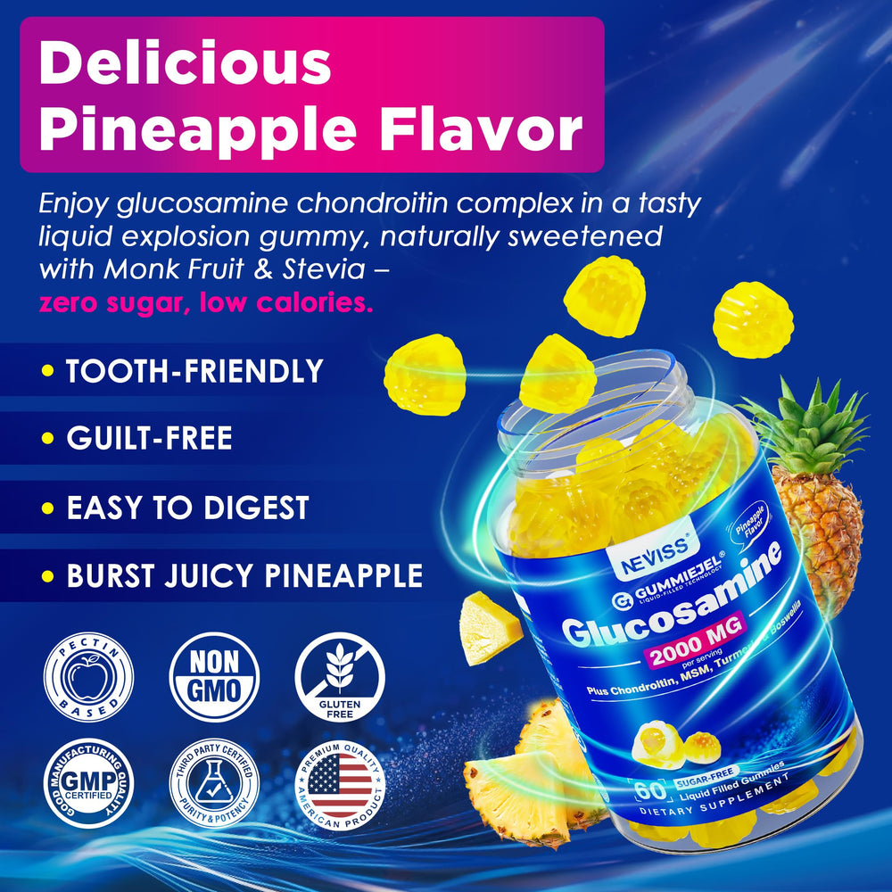 GummieJel technology used in NEVISS gummies improves ingredient delivery.