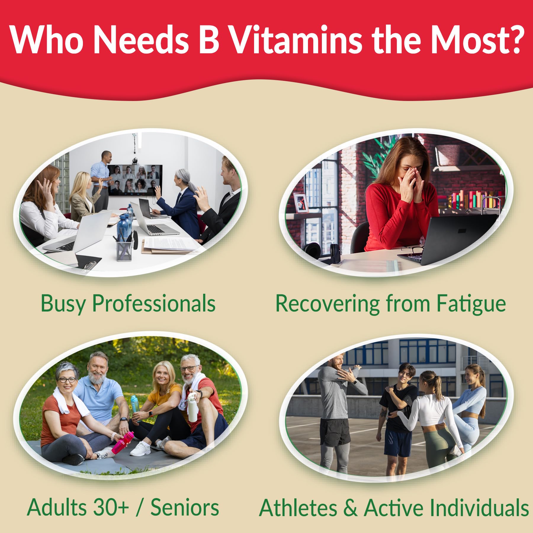 NEVISS B100 gummies fruity flavor for enjoyable daily supplementation.