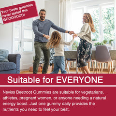 NEVISS Beet Root Gummies sugar-free option for guilt-free supplementation.