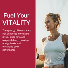 NEVISS Beet Root Gummies vegan-friendly formula for athletes and vegetarians.
