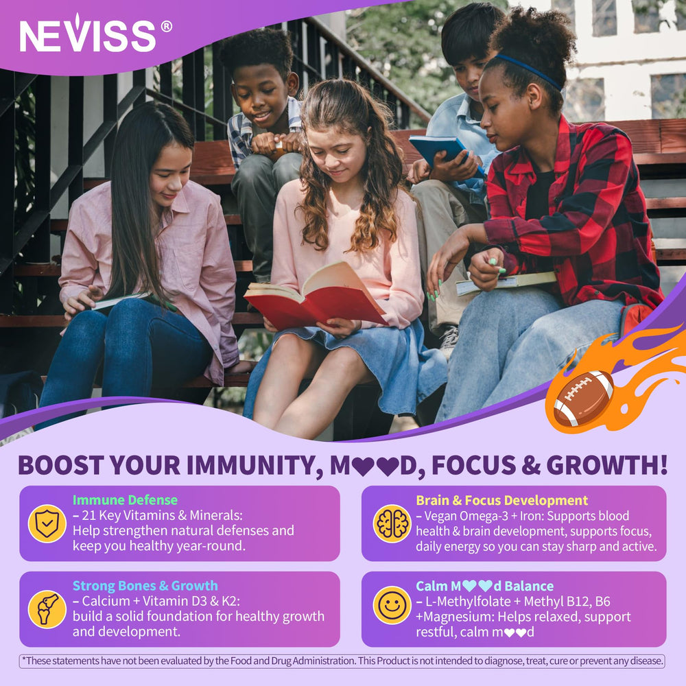NEVISS magnesium glycinate gummies close-up emphasizes gentle calm support.