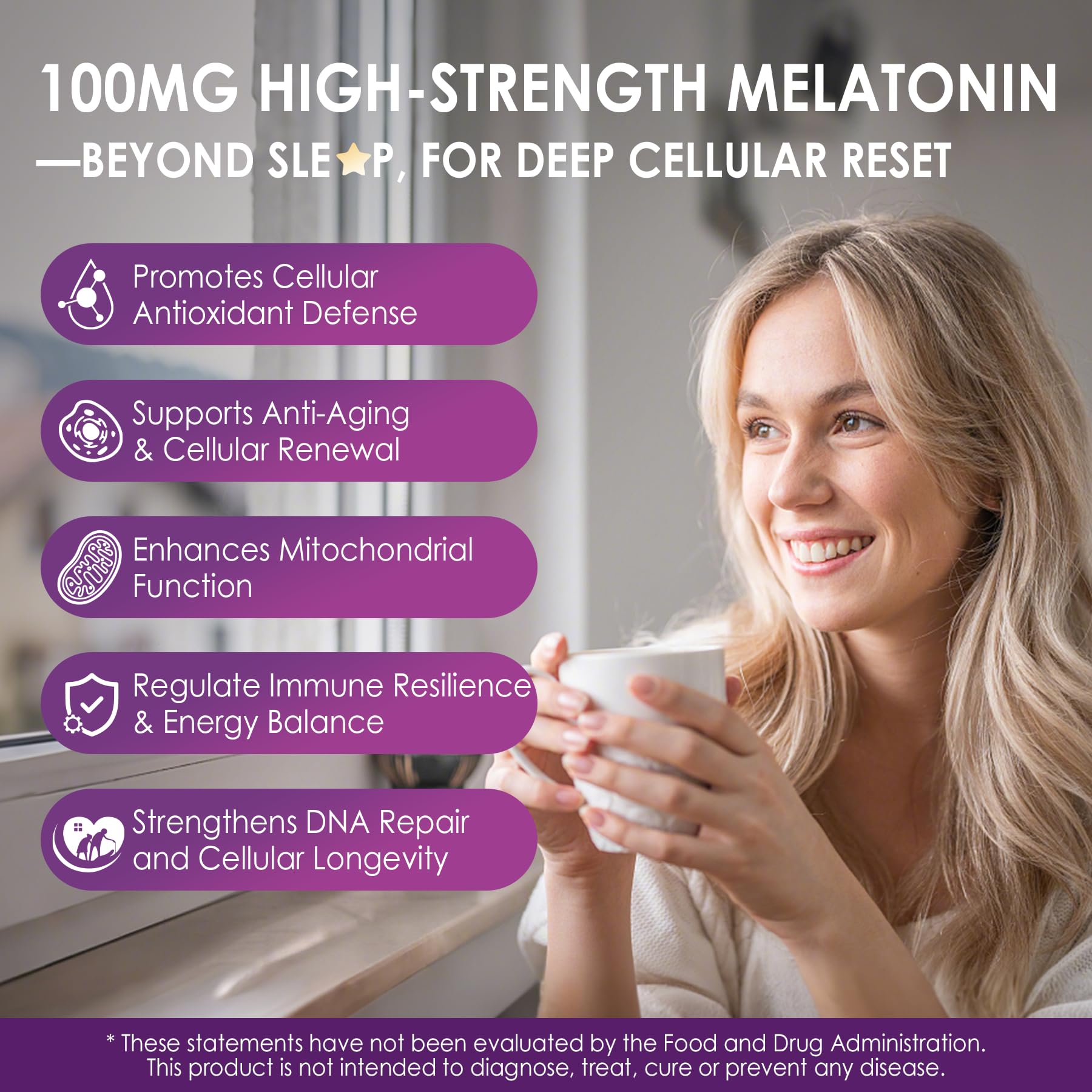 Softgel capsules of NEVISS Melatonin ready for daily use