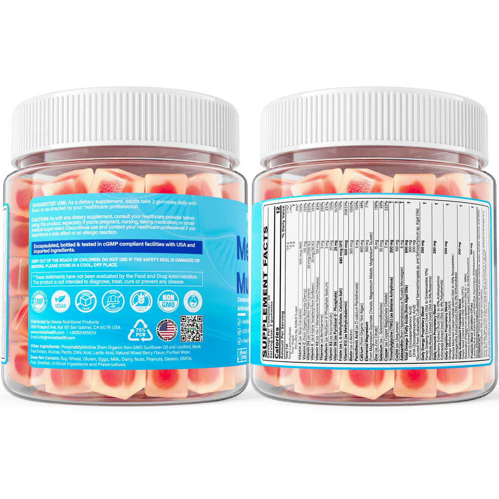 NEVISS calcium from algae for gentle absorption and bone health