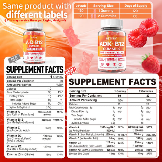 Closeup of NEVISS raspberry flavored vegan gummies