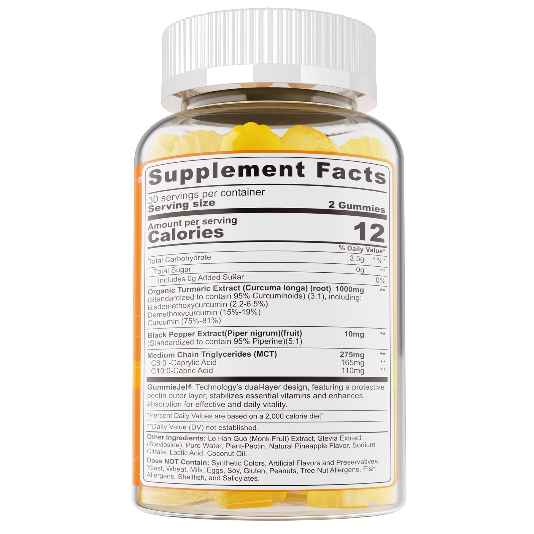 NEVISS Turmeric Gummies rich in antioxidants supporting daily wellness