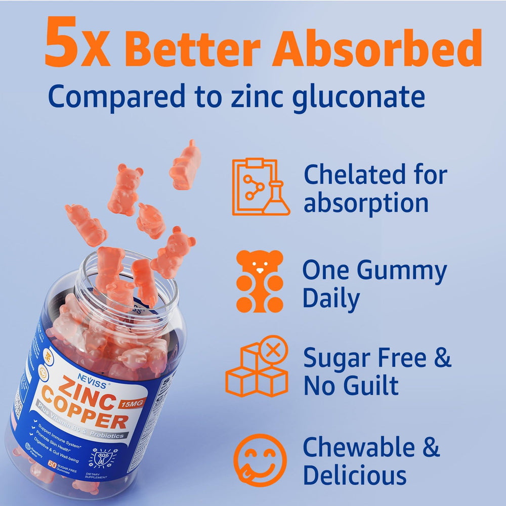 Neviss vegan gummies label emphasizes allergen-free and plant-based nutrition