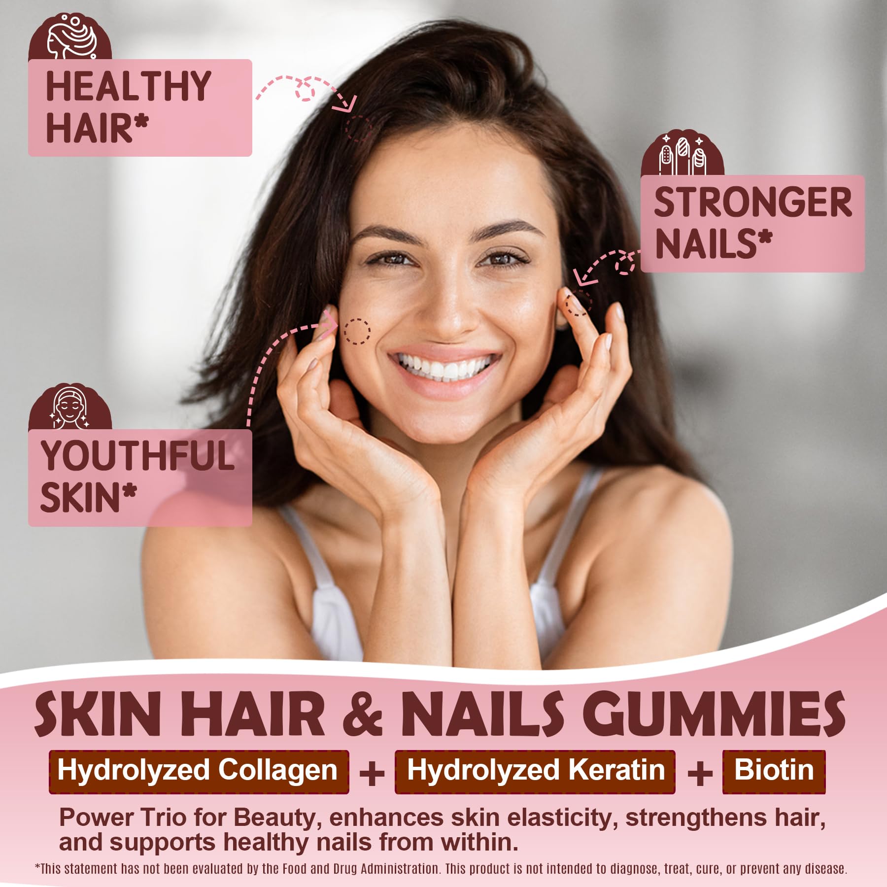 NEVISS vitamin D3 and C support mood and collagen health.
