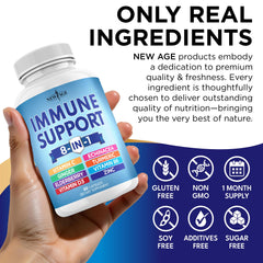 Turmeric Curcumin and Ginger blend in NEW AGE 8 in 1 capsules