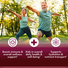 NEW AGE Arginine Citrulline NO2 blend close-up emphasizing NO-boosting action.