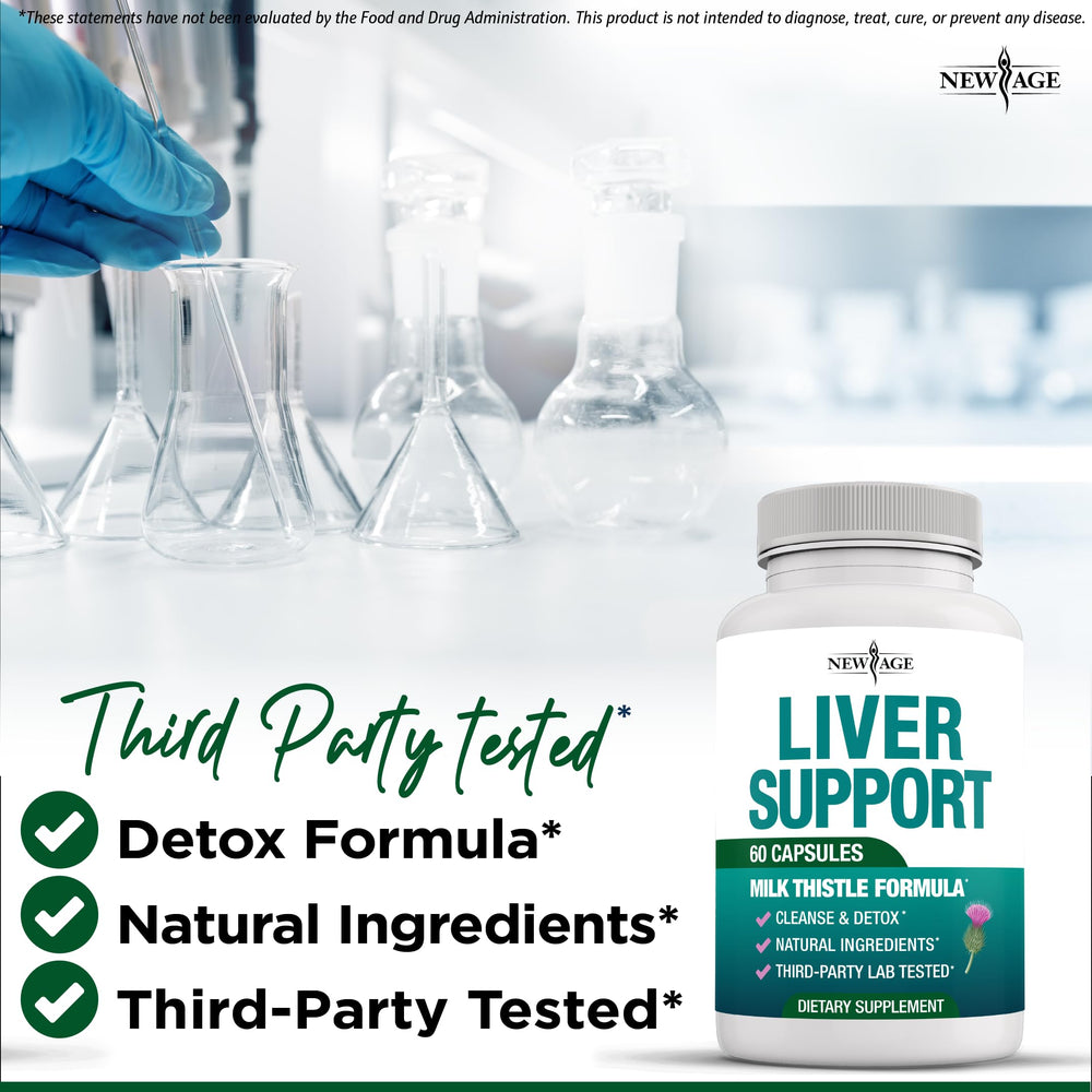 NEW AGE artichoke leaf extract close-up for liver support