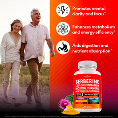 NEW AGE berberine-cinnamon ingredients glimpse suggesting a comprehensive formula